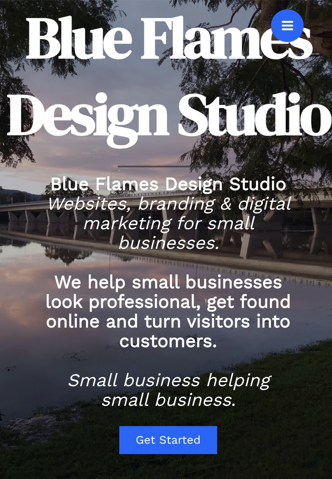 Home Blue Flames Design Studio